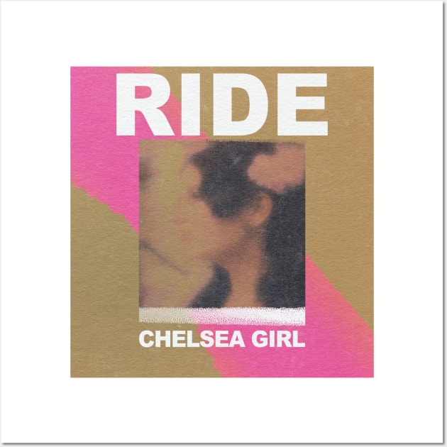 RIDE ……… Original Fan Artwork Wall Art by unknown_pleasures